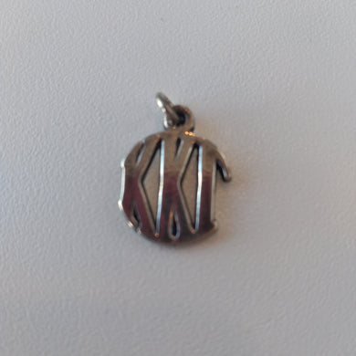 Sm Circle Monogram Charm - Kappa Kappa Gamma