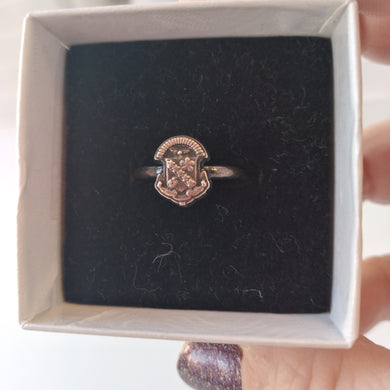 Sterling Crest Ring - Sigma Kappa