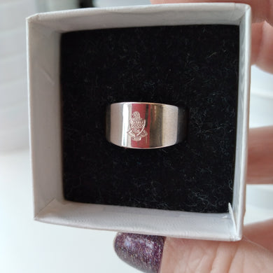 Silver Crest Ring - Kappa Alpha Theta
