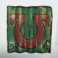 Corrugated Metal Mascot Decor - Lyre
