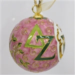 Kitty Keller Christmas Ornament - Delta Zeta