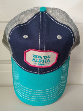 Mesh Back Cap - Zeta Tau Alpha