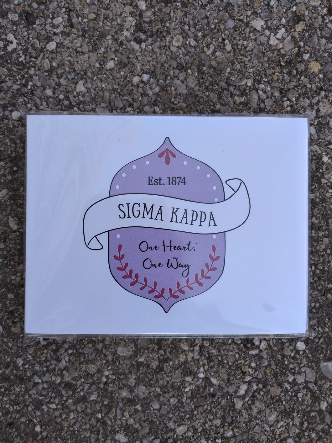 Sigma Kappa Crest Notecards 10 count