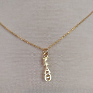 18K Gold Dipped Drop - Kappa Alpha Theta