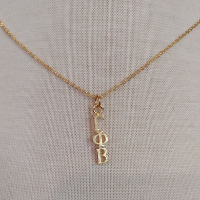 18K Gold Dipped Drop - Gamma Phi Beta