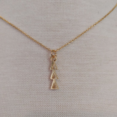 18K Gold Dipped Drop - Delta Delta Delta