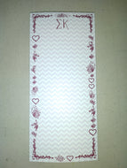 Chevron Long Notepad- Sigma Kappa