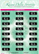 Eye Black Sticker Sheet - Kappa Delta