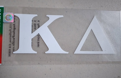 White Decal - Kappa Delta