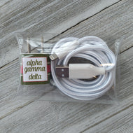 Sorority Charger - Alpha Gamma Delta