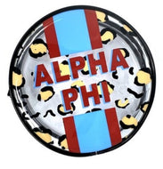 Leopard Stripe Cosmetic Bag - Alpha Phi