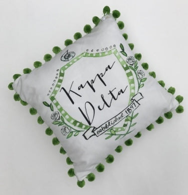 Pom Pillow - Kappa Delta