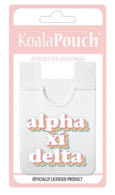 Retro Koala Pouch - Alpha Xi Delta