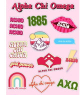 Girl Power Stickers - Alpha Chi Omega