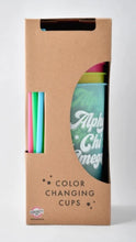 Color Changing Cup Set - Alpha Chi Omega