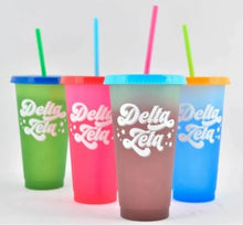 Color Changing Cup Set - Delta Zeta