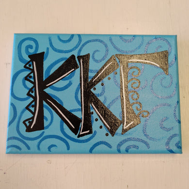 Letters Canvas - Kappa Kappa Gamma