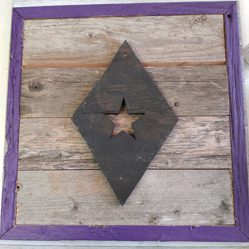 Wood Mascot - Diamond Star