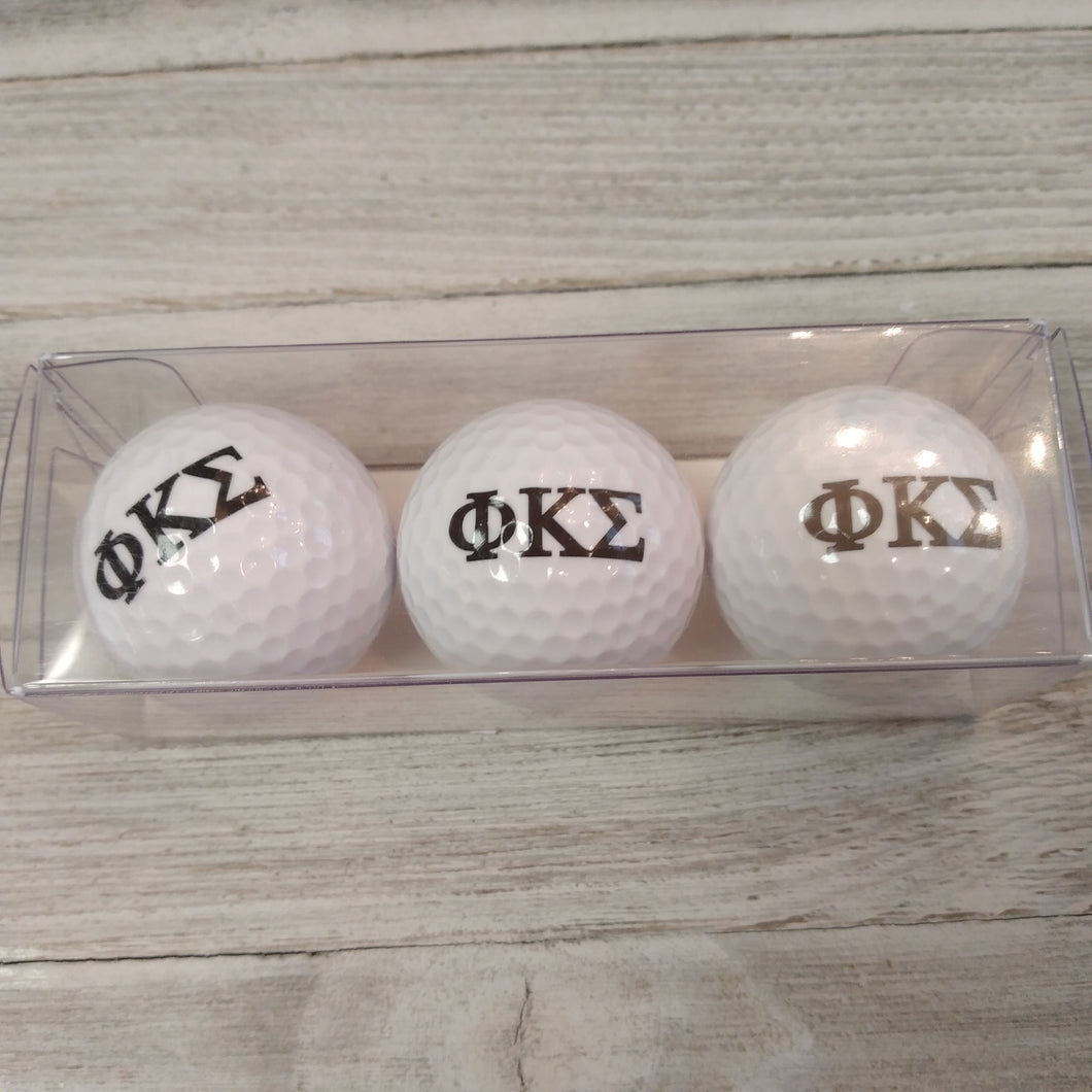 Golf Ball Set - Phi Kappa Sigma