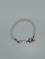 Pearl Bar Bracelet - Alpha Phi