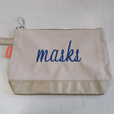 Mask Storage Bag - Lowercase Script