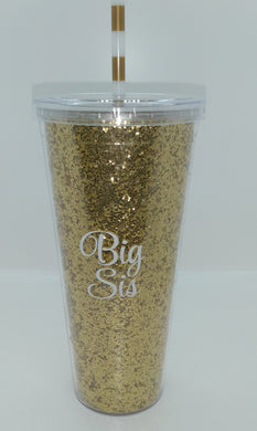 Glitter Tumbler - Big Sis