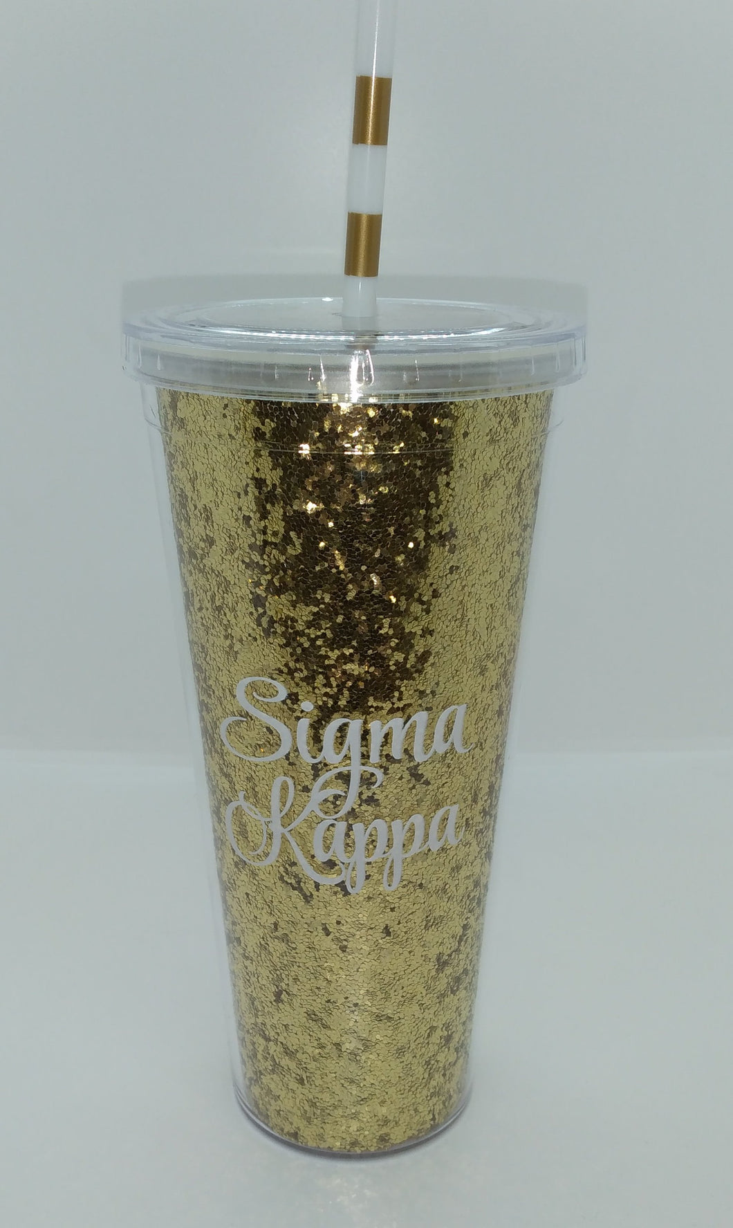Glitter Tumbler - Sigma Kappa