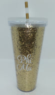 Glitter Tumbler - Phi Mu