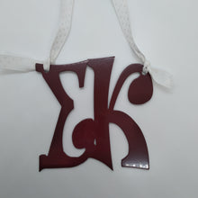 Hanging Metal Greek Letters - Sigma Kappa