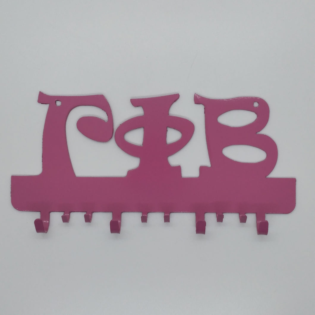 Metal Key Keeper - Gamma Phi Beta