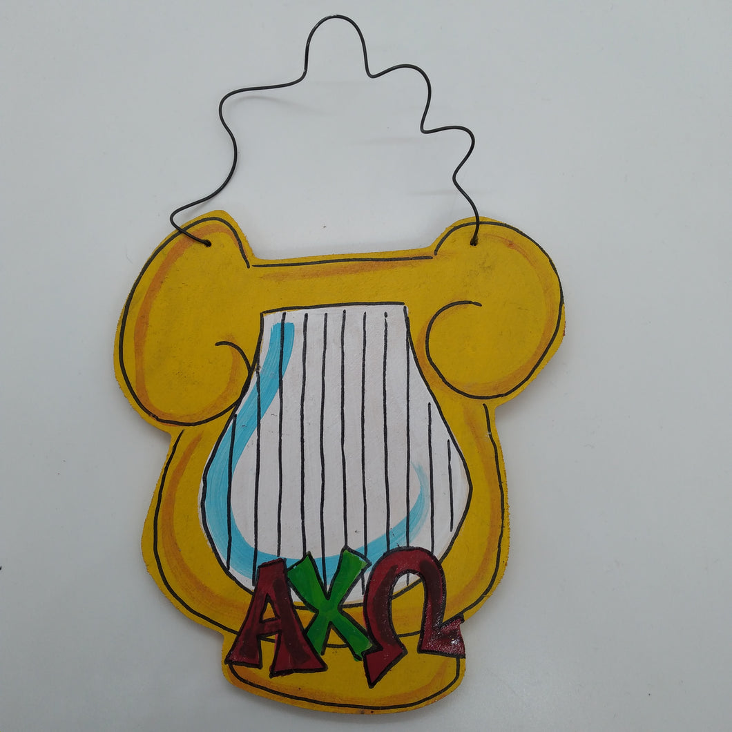 Mascot Door Hanger Alpha Chi Omega