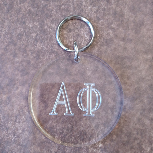 Acrylic Key Chain- Alpha Phi