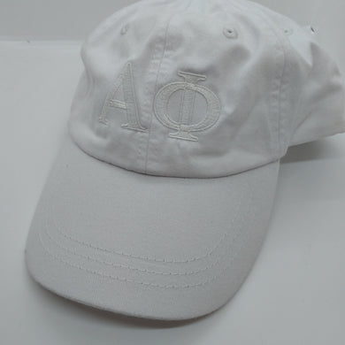 Embroidered Letter Cap - Alpha Phi