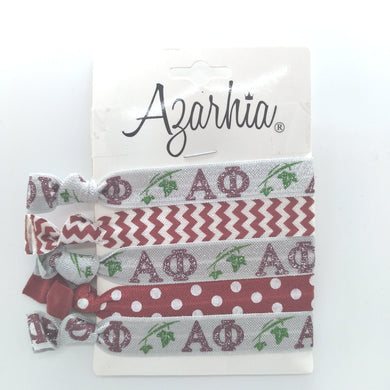 Hair Tie Pack - Alpha Phi