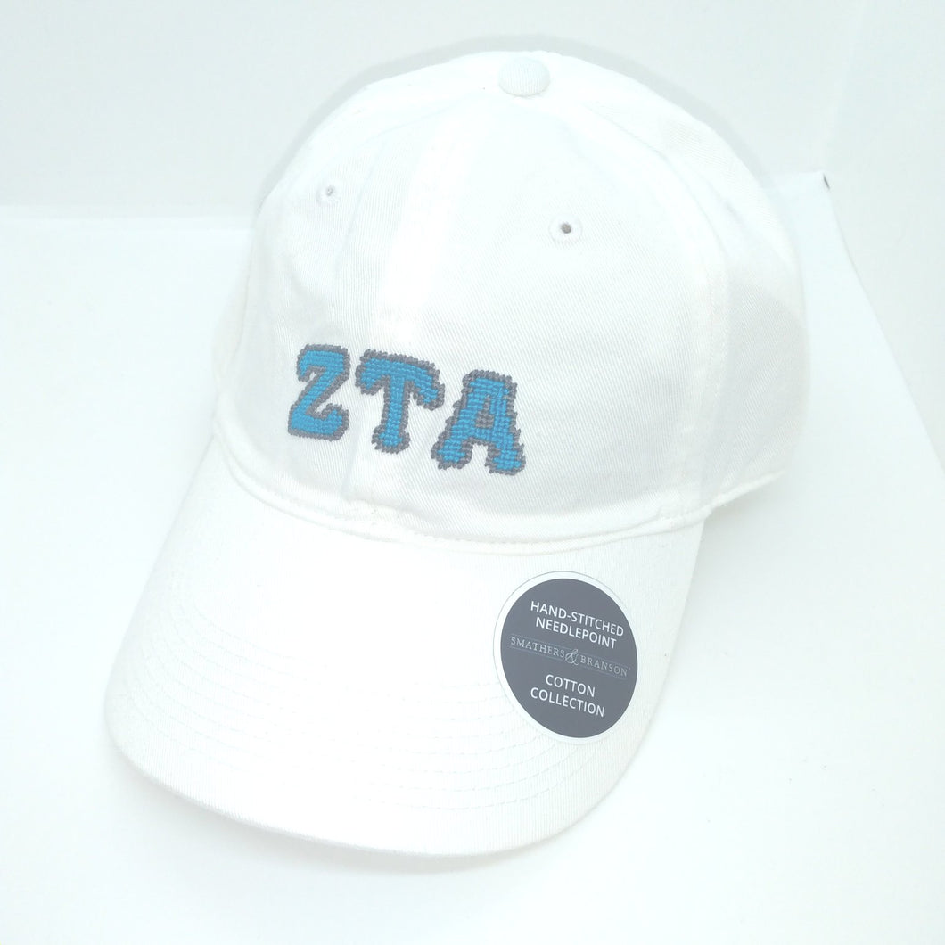 Needlepoint Hat - Zeta Tau Alpha