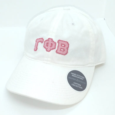 Needlepoint Hat - Gamma Phi Beta