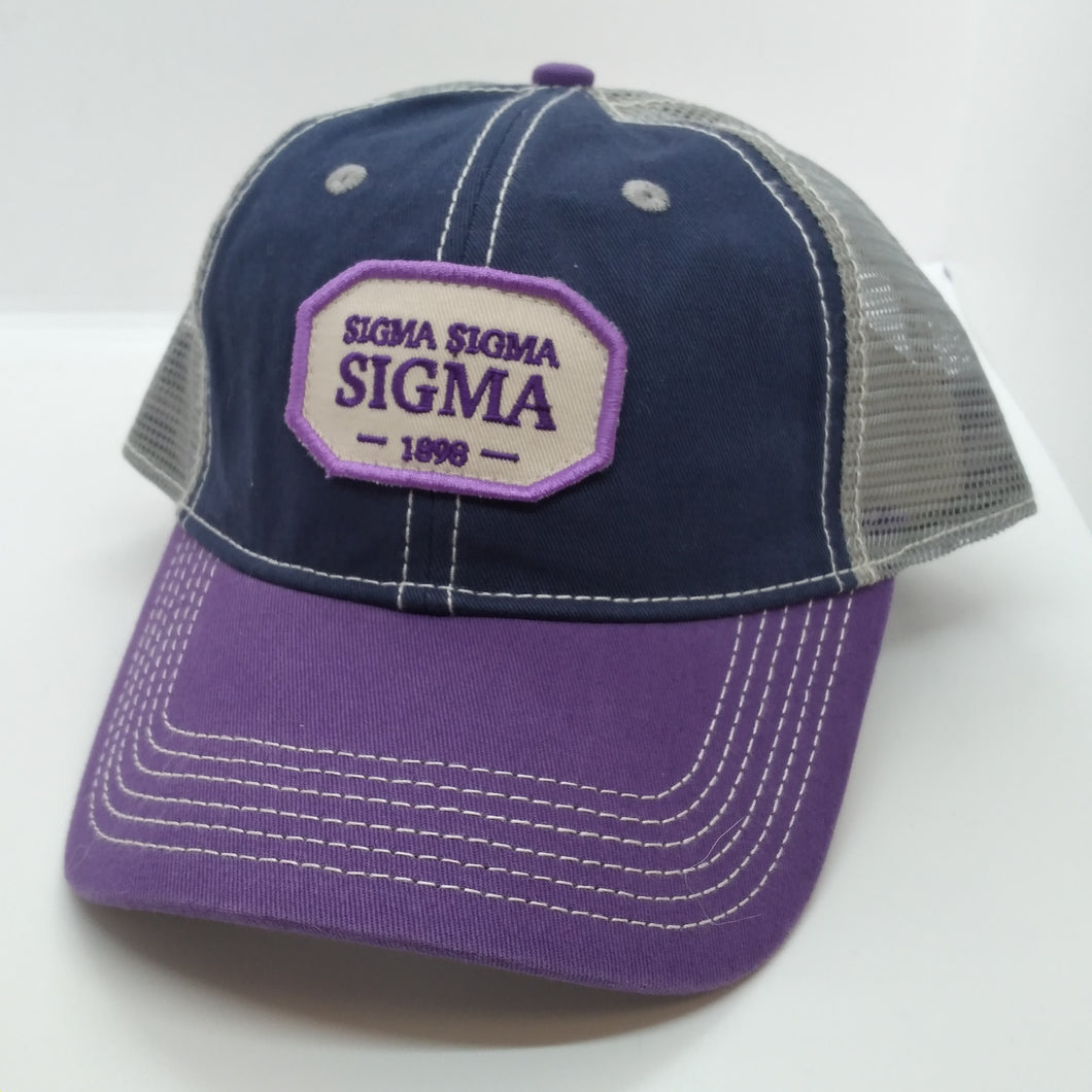Mesh Back Cap - Sigma Sigma Sigma
