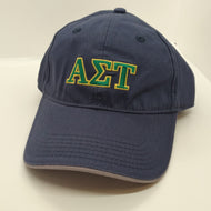 Navy Embroidered Cap - Alpha Sigma Tau
