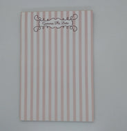 Striped Notepad - Gamma Phi Beta