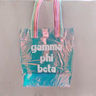 Iridescent Tote - Gamma Phi Beta