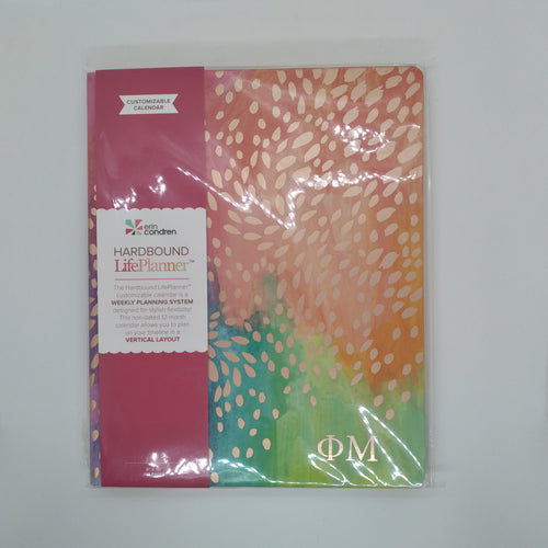 Hardbound Lifeplanner - Phi Mu