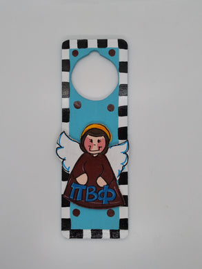 Wooden Door Hanger - Pi Beta Phi