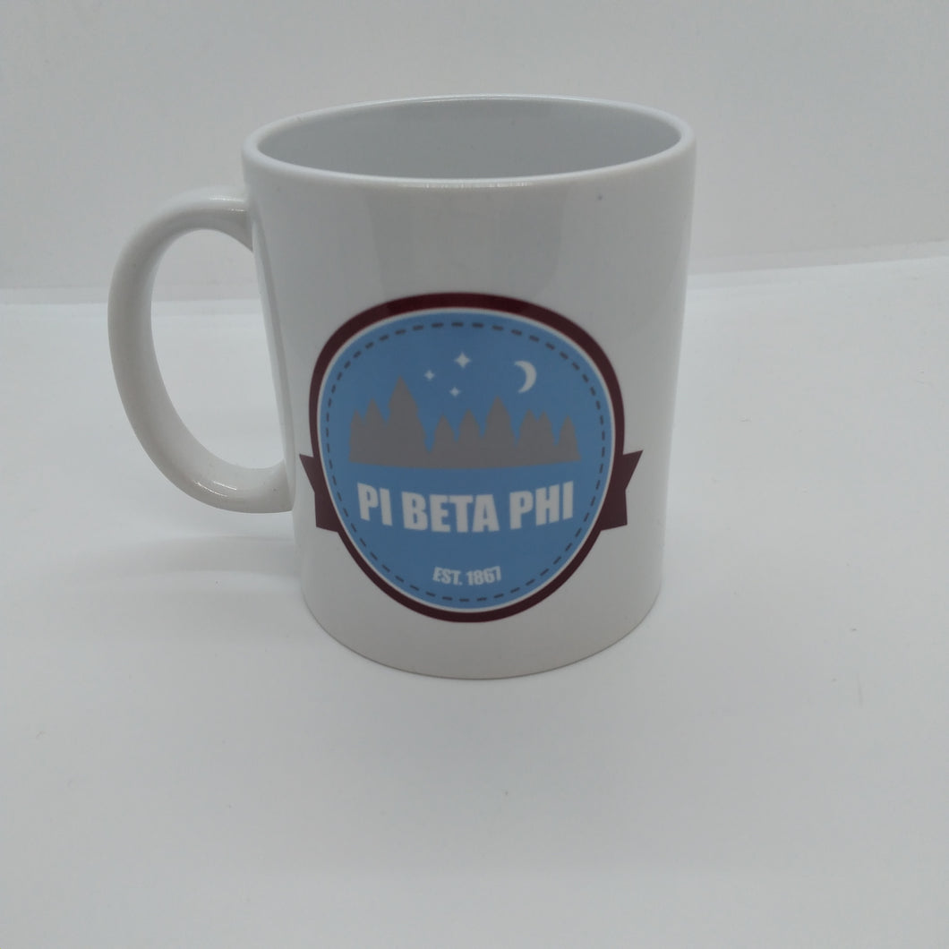 Camping Mug - Pi Beta Phi