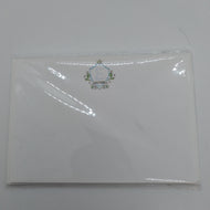 Crest Motif Flat Cards - Zeta Tau Alpha