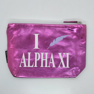 Metallic Pouch - Alpha Xi Delta