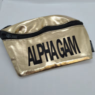 Gold Fanny Pack - Alpha Gamma Delta