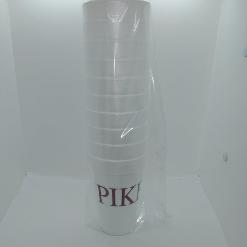 Frat Styrofoam Cups - Pi Kappa Alpha
