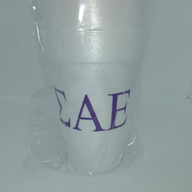 Frat Styrofoam Cups - Sigma Alpha Epsilon