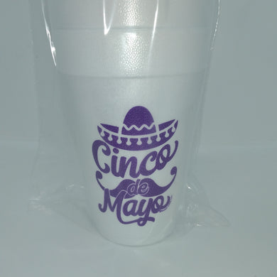 Cinco de Mayo Styrofoam Cup