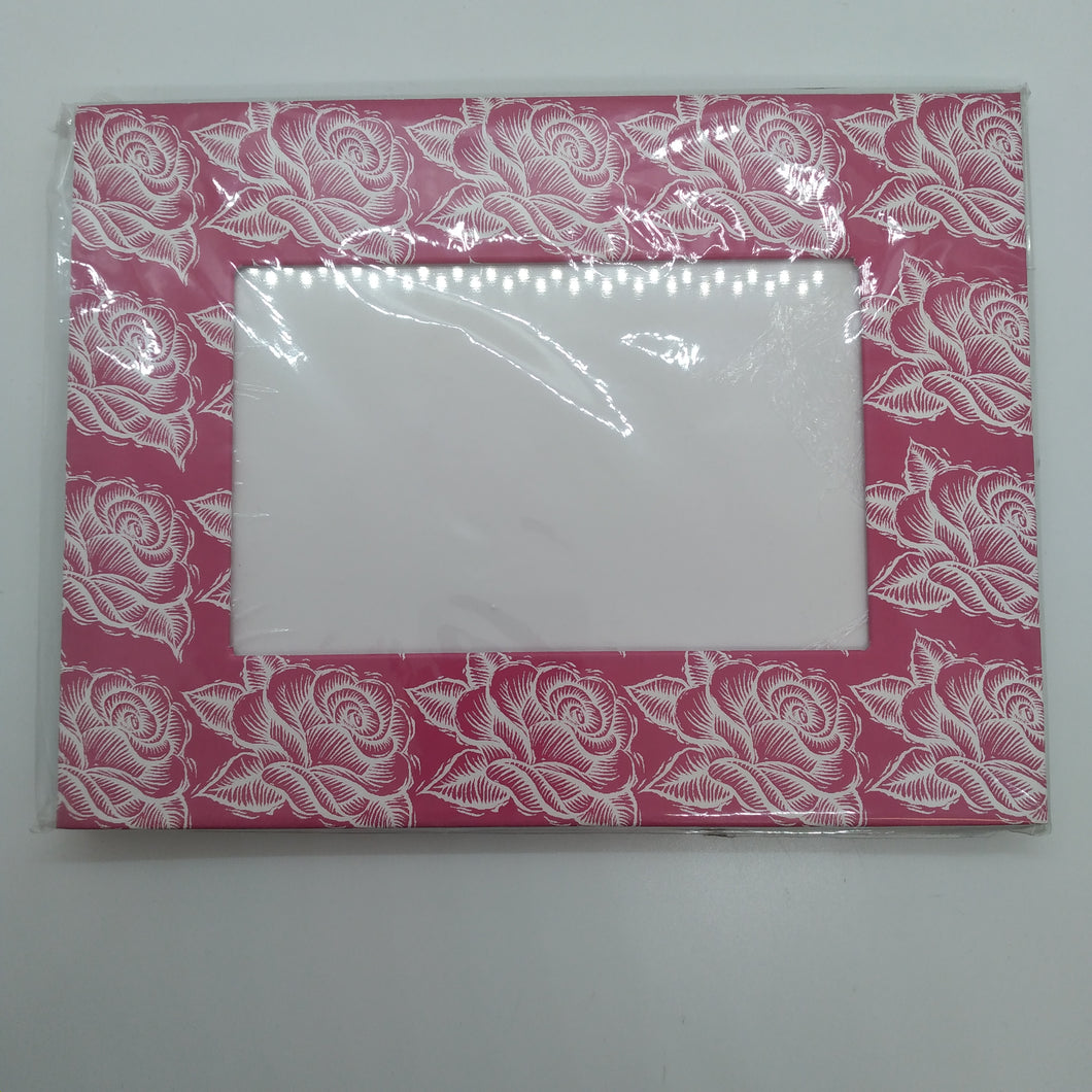 Mascot Frame - Pink Roses